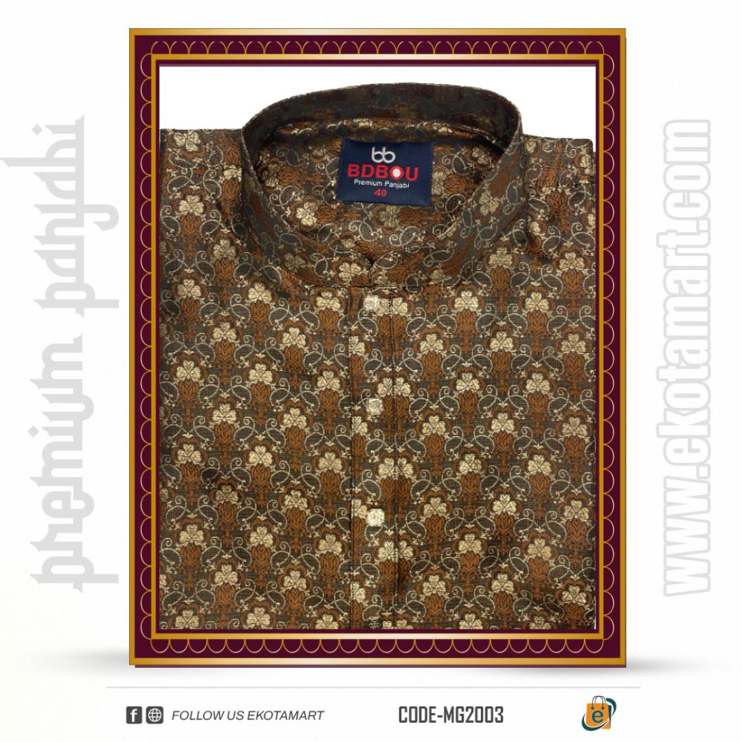 Men's Premium Panjabi - Brown (MG2003)